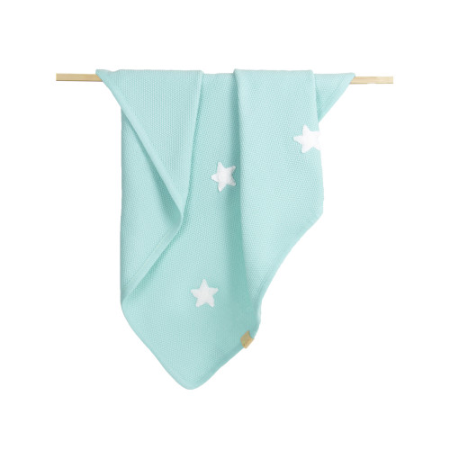 Плед вязанный Ma Licorne 1х1 м. "Asterie"  Led