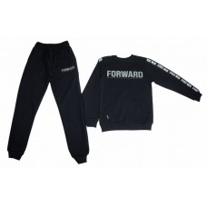 Спортивный костюм для мальчика FORWARD: свитшот, брюки 5-8 (синий)