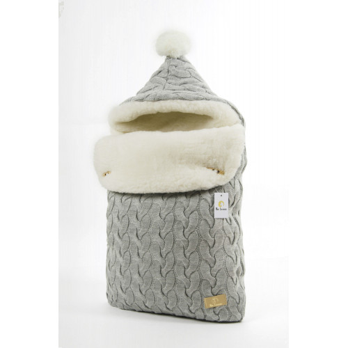 Конверт меховой Ma Licorne Mouton Gris(серый)