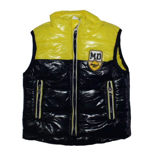 Жилет для мальчика MiDiMOD GOLD (желто-синий)