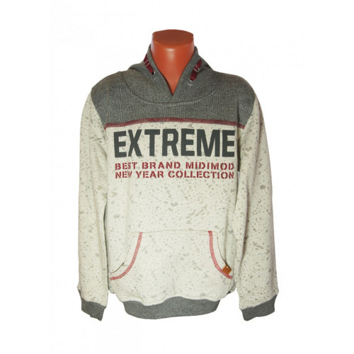 Толстовка для мальчика EXTREME (серый)