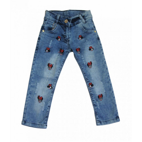 Джинсы для девочки Мики Джинсы для девочки Мики