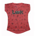 Футболка для девочки Look (гранатовый) Футболка для девочки Look (гранатовый)