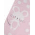 Плед вязаный Ma Licorne 1х1 м. "Petite mickey" Rose (розовый) 