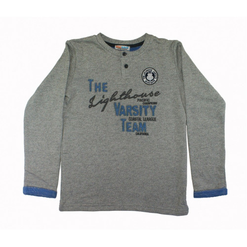 Свитшот для мальчика The lighthouse varsity team (серый) Свитшот для мальчика The lighthouse varsity team (серый)