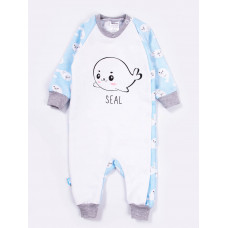 Трикотажный комбинезон "Baby seal" для новорожденных