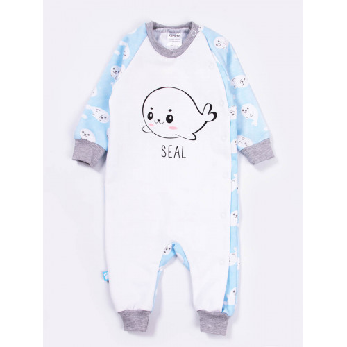 Трикотажный комбинезон "Baby seal" для новорожденных Трикотажный комбинезон "Baby seal" для новорожденных
